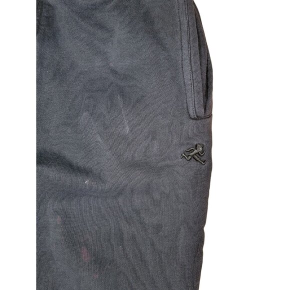 Play Cloths Joggers Black & White Logo Drawstring Zip Leg - Picture 5 of 9